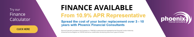 finance on a new boiler