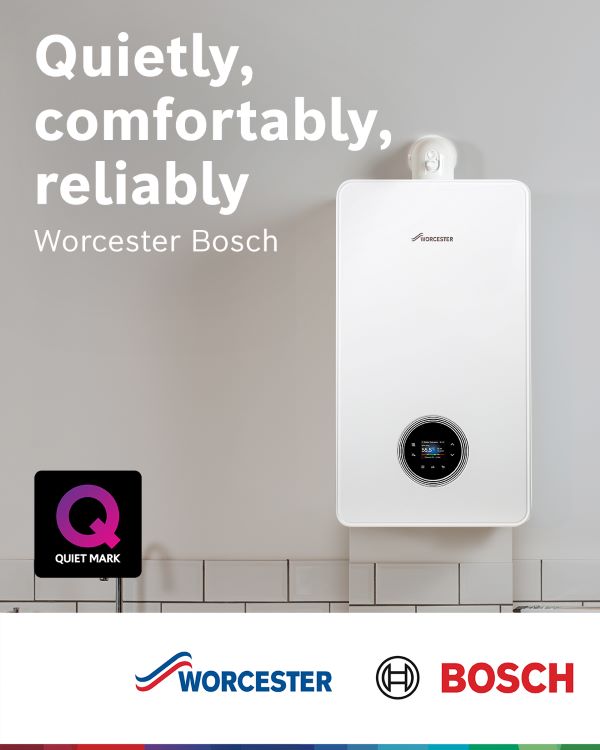 Worcester Bosch Greenstar 4000 quiet and reliable